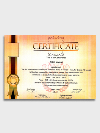 certificate certificate